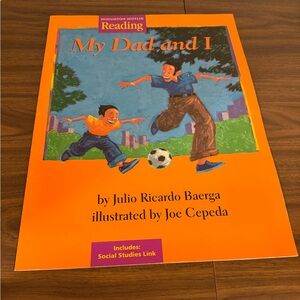 Big Book Classroom Size My Dad and I Julio Ricardo Baerga 21”x16” Father’s Day